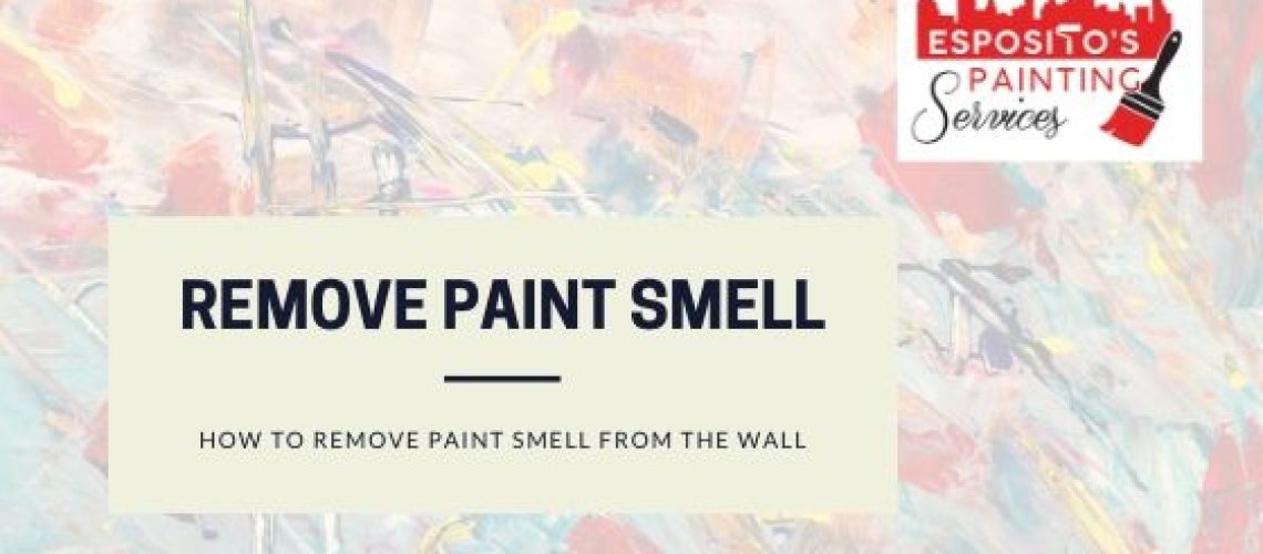 remove paint smell